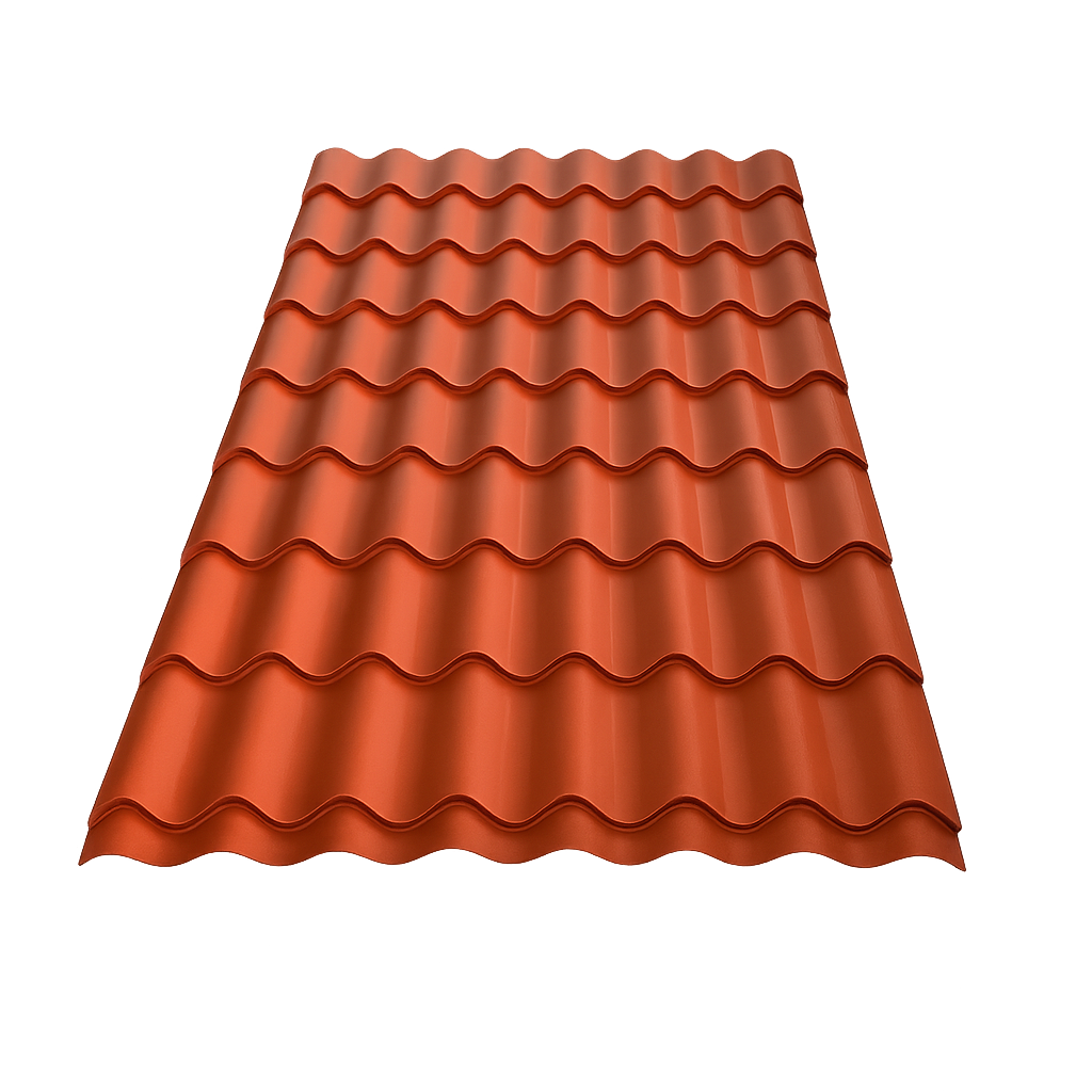 TEJA DE ACERO CAL 26